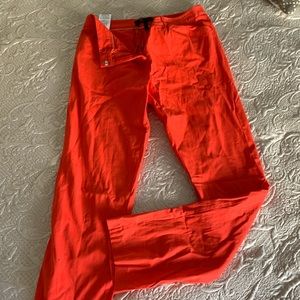 Bcbg Maxazria Size 08 Red Pant Never worn